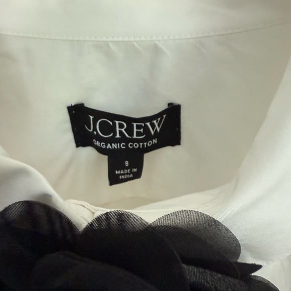 Flower detail JCrew blouse NWT - Picture 7 of 7